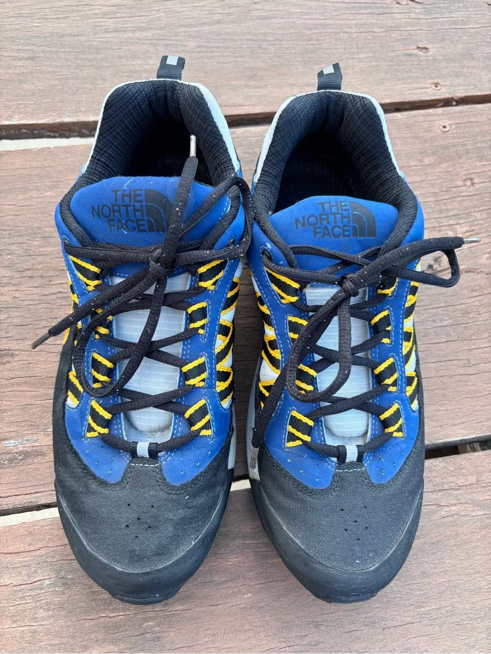 The North Face Men’s Blue, Black Trail Shoes Size 9.5 NICE!!